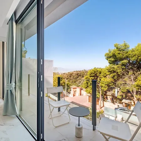 Pinares De San Anton, Malaga, With Sea, City And Mountain Views Villa