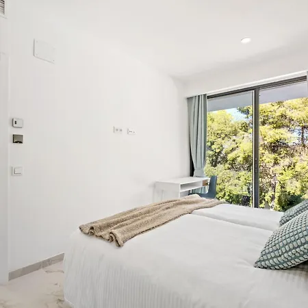 Villa Pinares De San Anton, Malaga, With Sea, City And Mountain Views