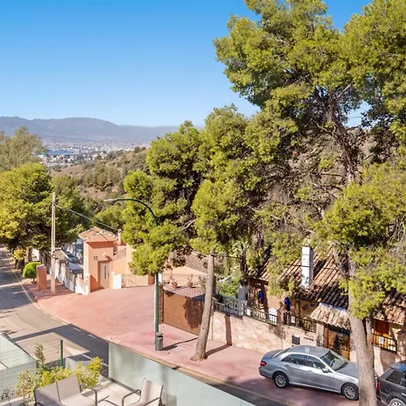 Pinares De San Anton, Malaga, With Sea, City And Mountain Views