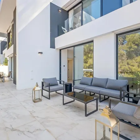 Villa Pinares De San Anton, Malaga, With Sea, City And Mountain Views